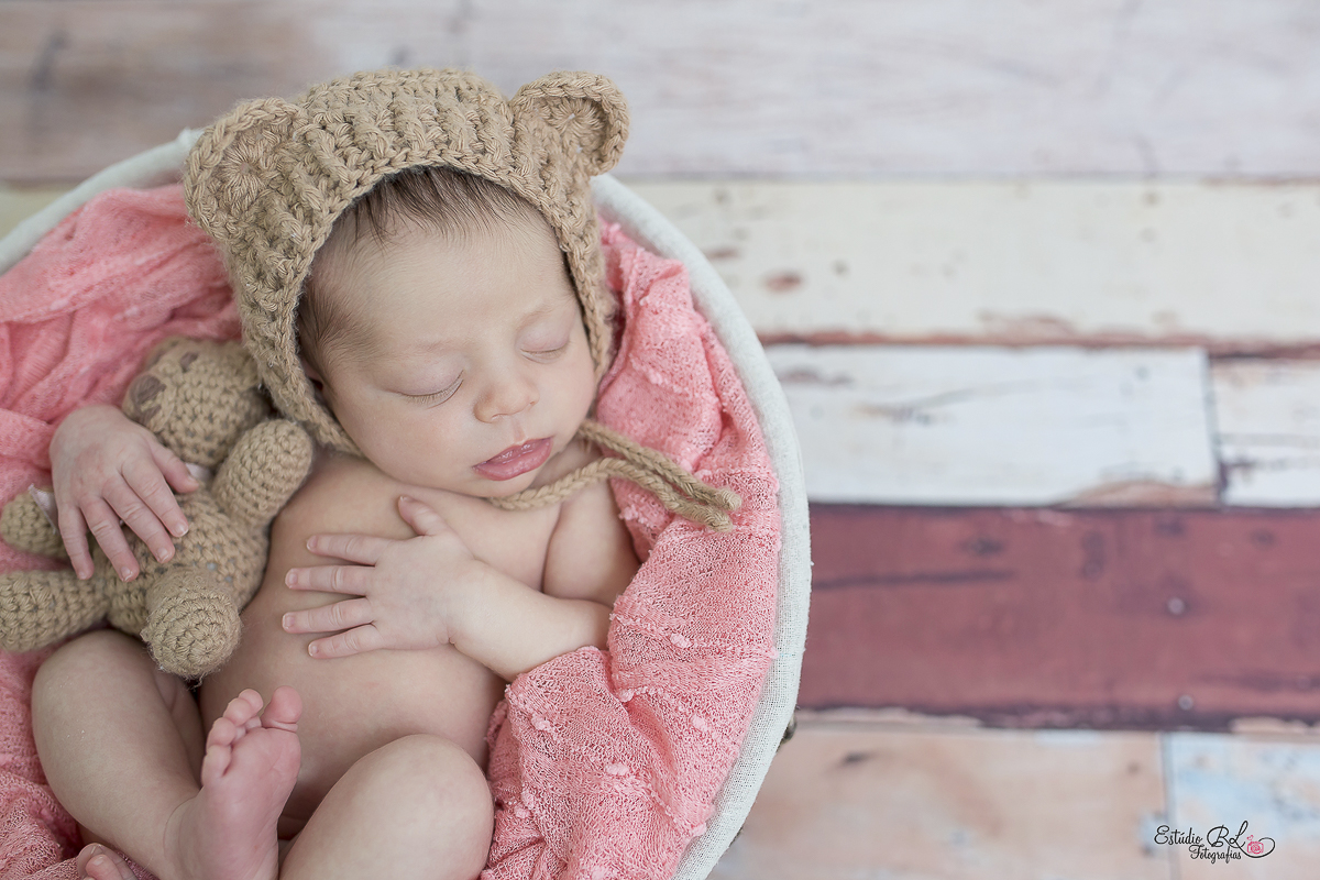 Ensaio newborn Valentina 17 dias