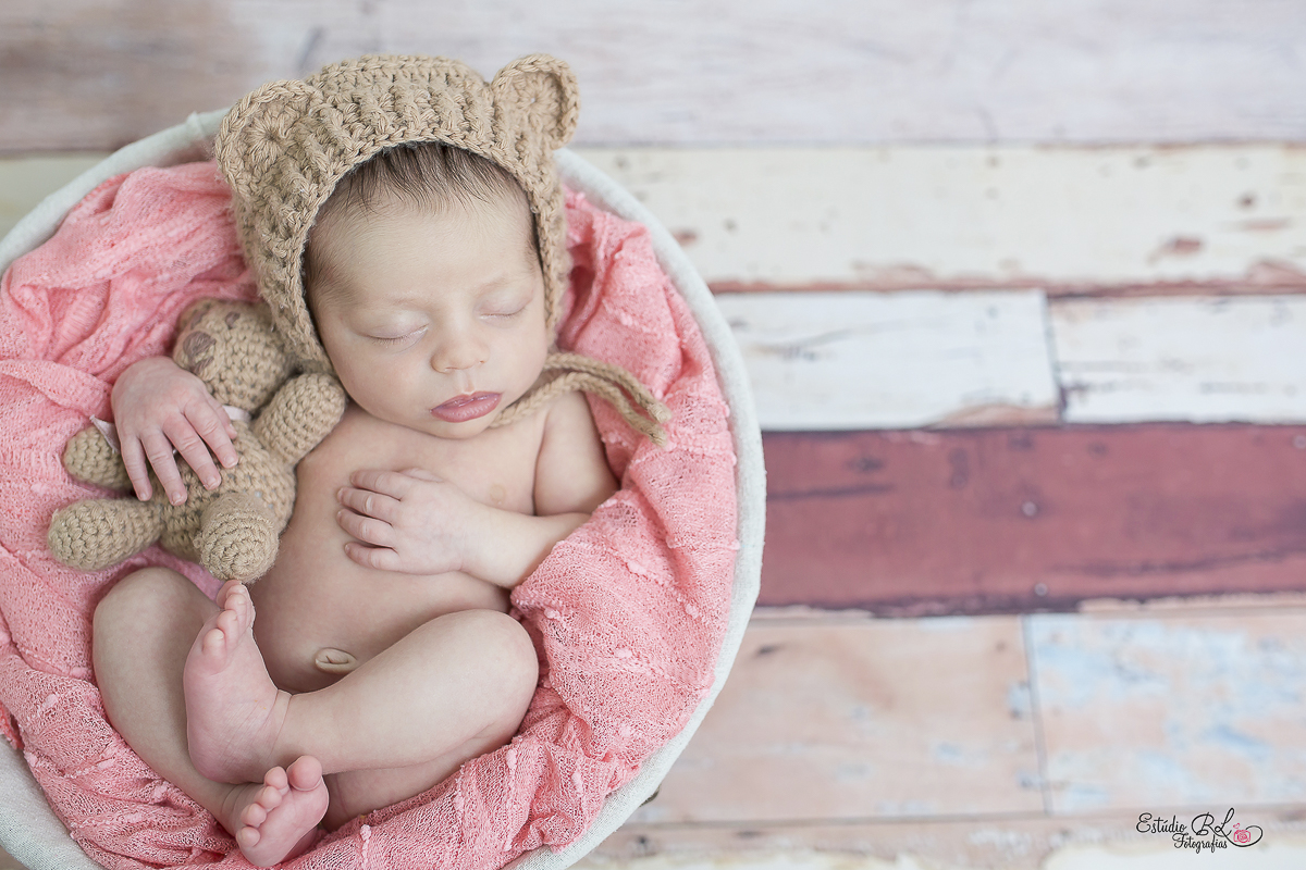 Ensaio newborn Valentina 17 dias