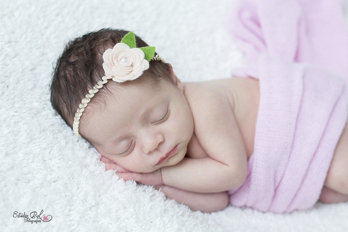 Ensaio newborn Valentina 17 dias