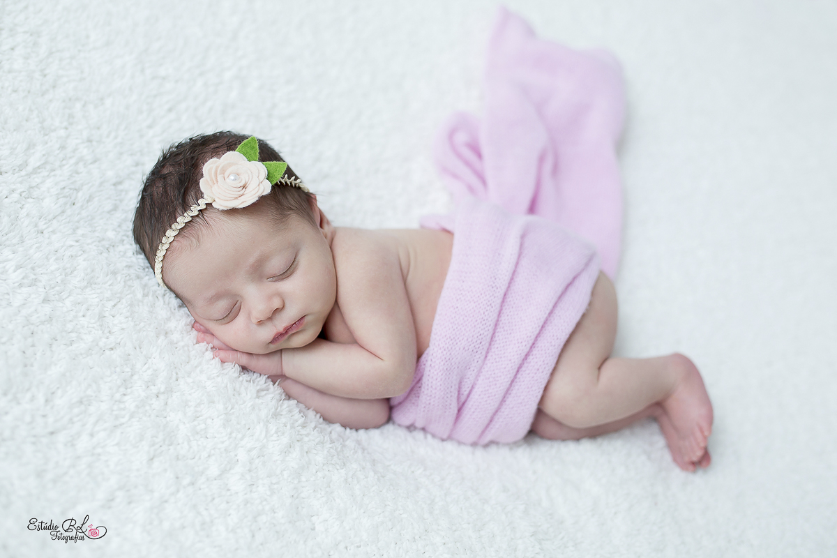 Ensaio newborn Valentina 17 dias