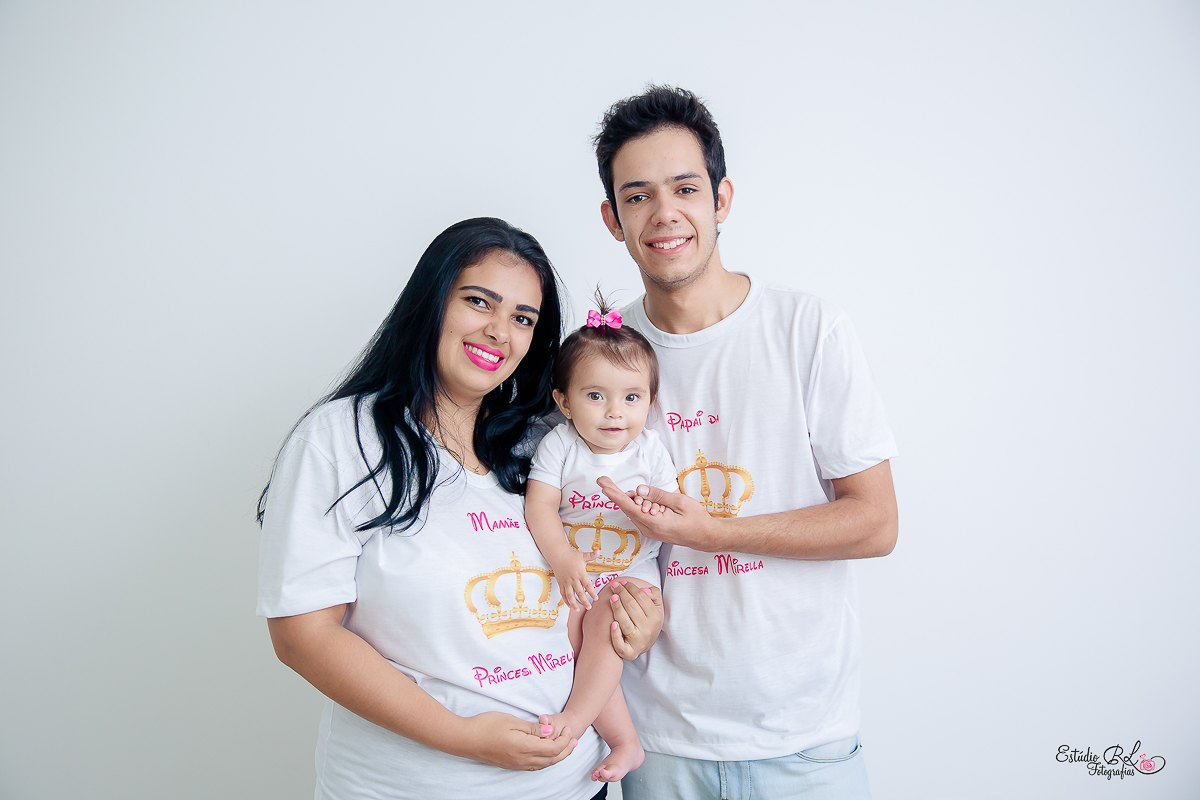 Mirela 9 meses papai e mamãe