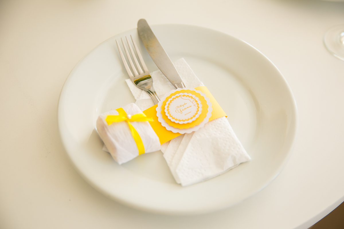 batizado da pequena Yanne foi realizado em na Igreja Nossa Senhora de Fatima