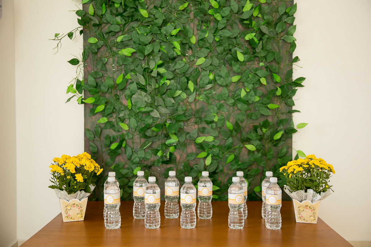 batizado da pequena Yanne foi realizado em na Igreja Nossa Senhora de Fatima