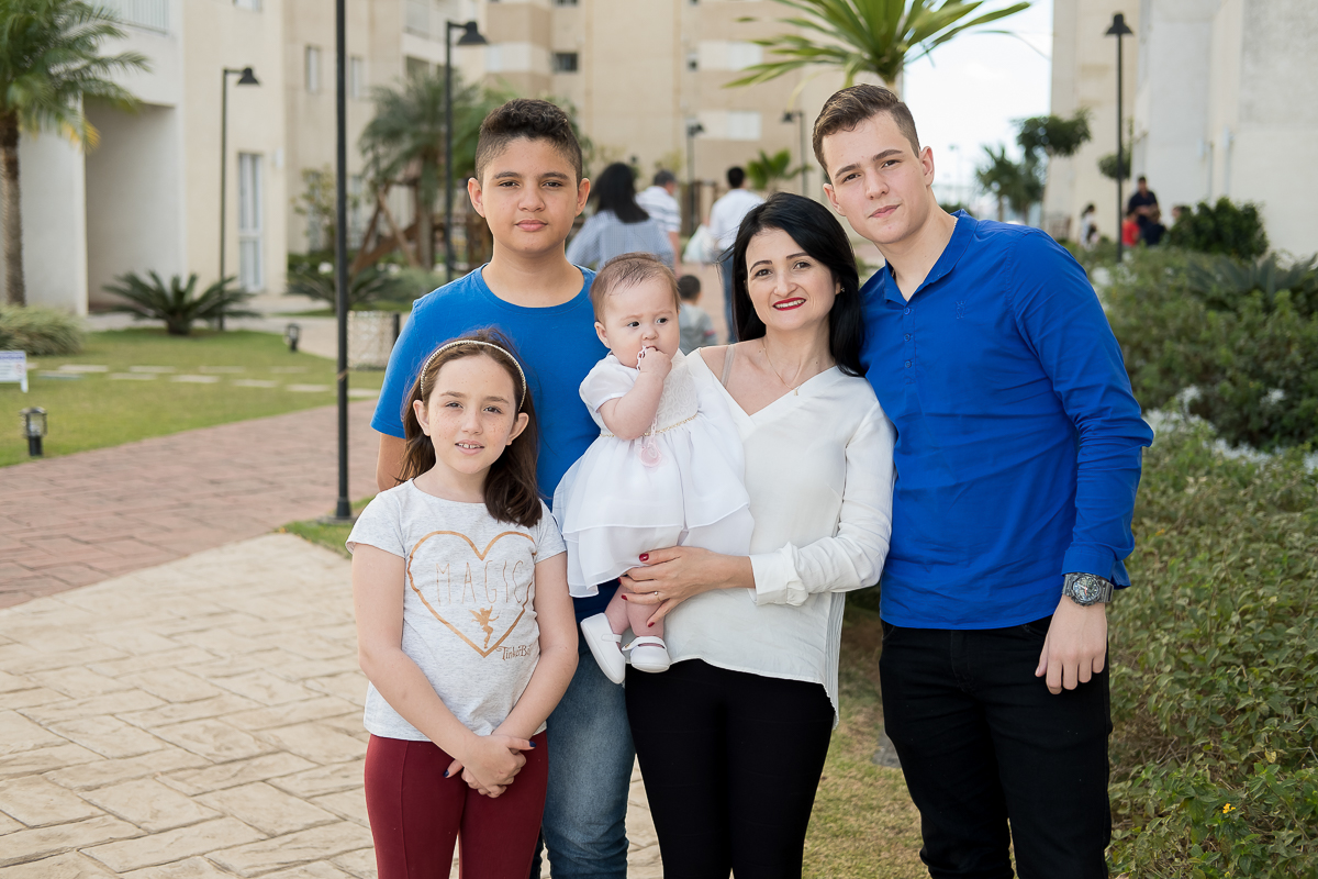 batizado da pequena Yanne foi realizado em na Igreja Nossa Senhora de Fatima