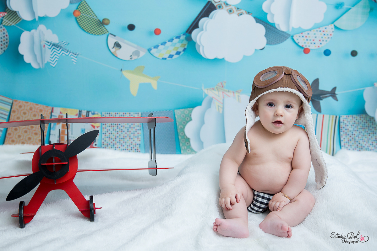 Acompanhamento Arthur 6 meses aviador