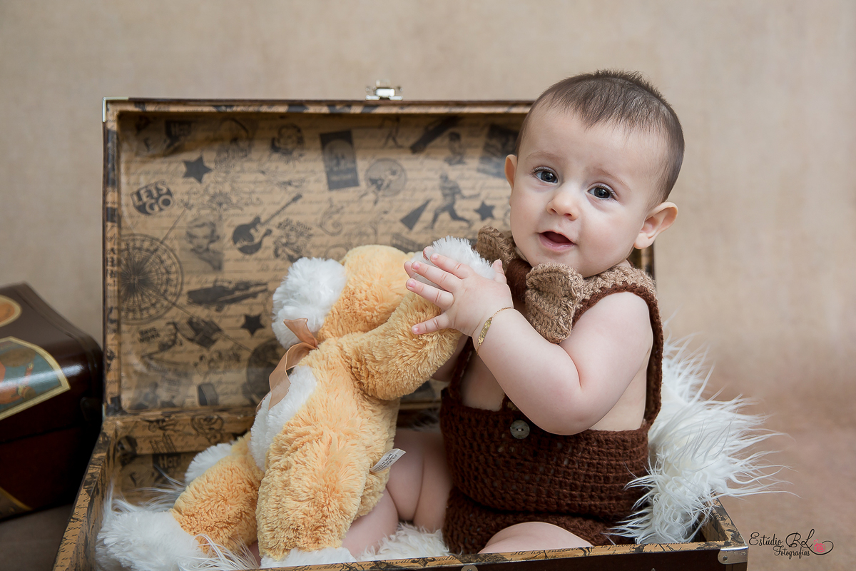 Acompanhamento Arthur 6 meses tema viajem