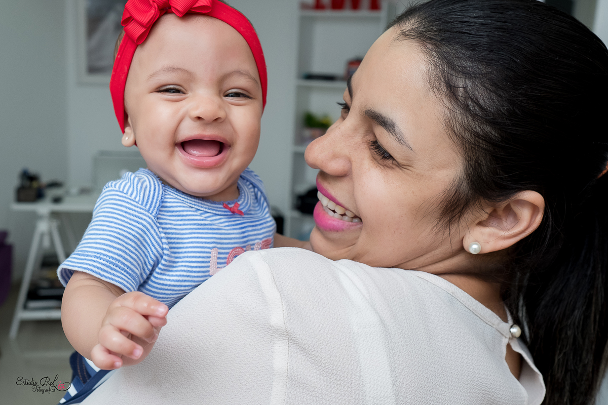sessão de acompanhamento de 6 meses da Maria Antonella.