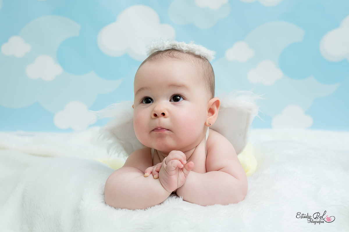 Sexto mês da Sophia, anjinha linda