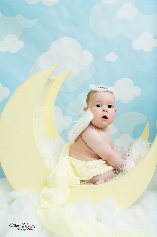 Sexto mês da Sophia, anjinha linda