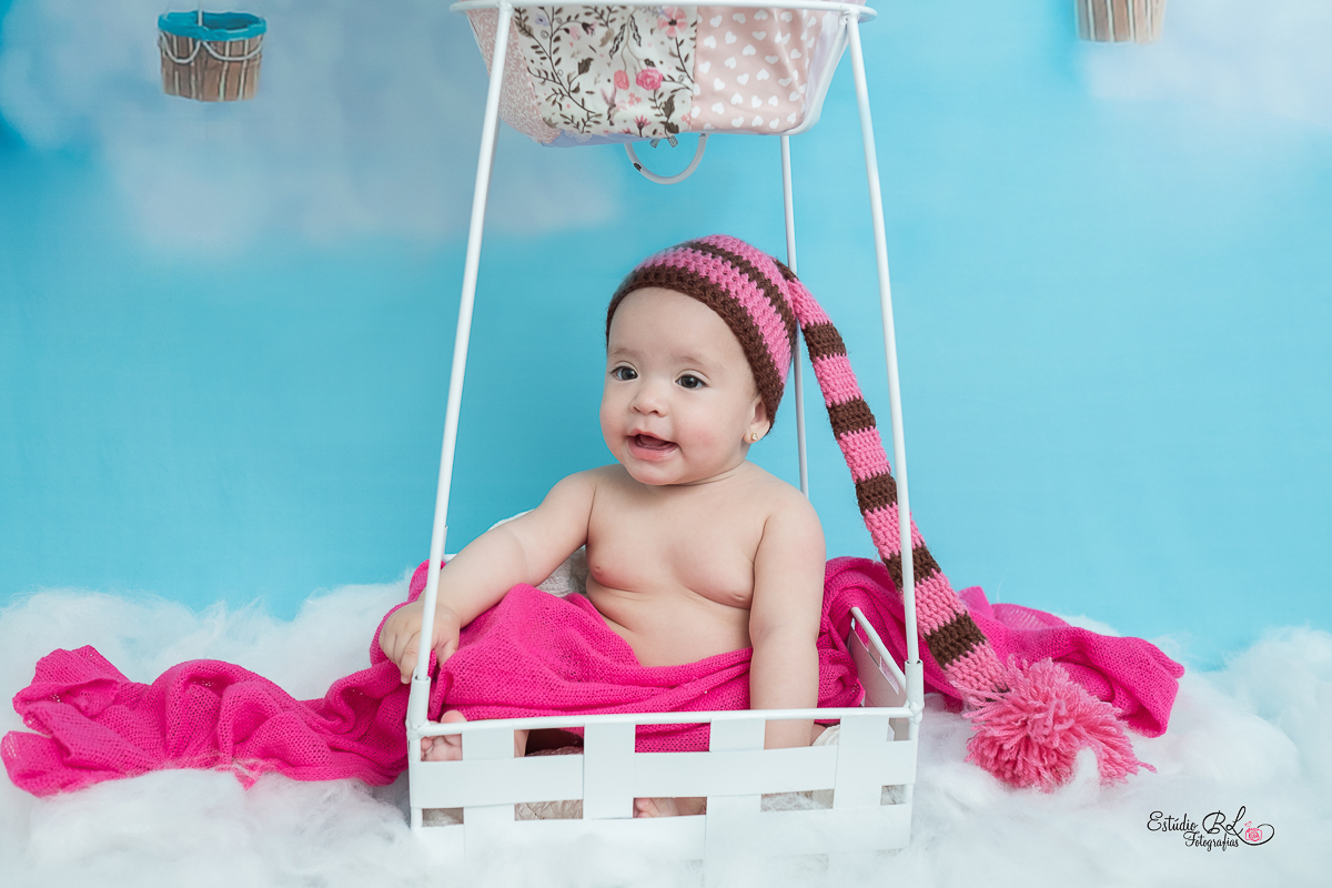 A sorridente e sempre querida Yasmim com 6 meses de pura alegria.