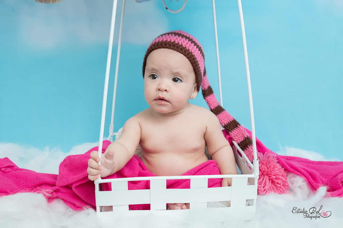 A sorridente e sempre querida Yasmim com 6 meses de pura alegria.