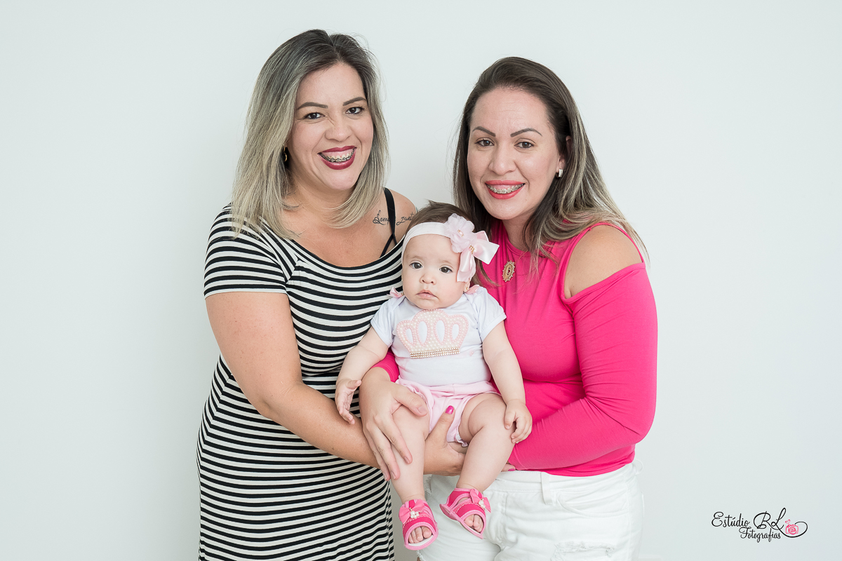 A sorridente e sempre querida Yasmim com 6 meses de pura alegria.