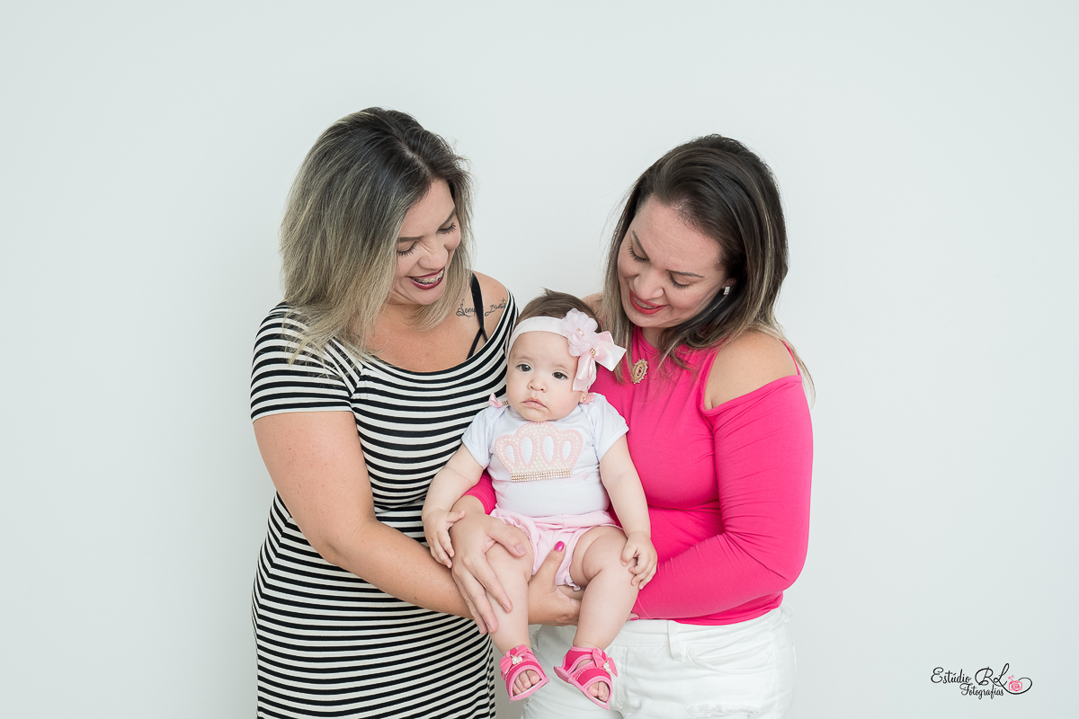 A sorridente e sempre querida Yasmim com 6 meses de pura alegria.