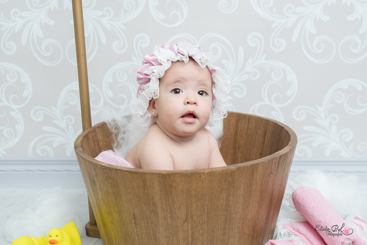 A sorridente e sempre querida Yasmim com 6 meses de pura alegria.