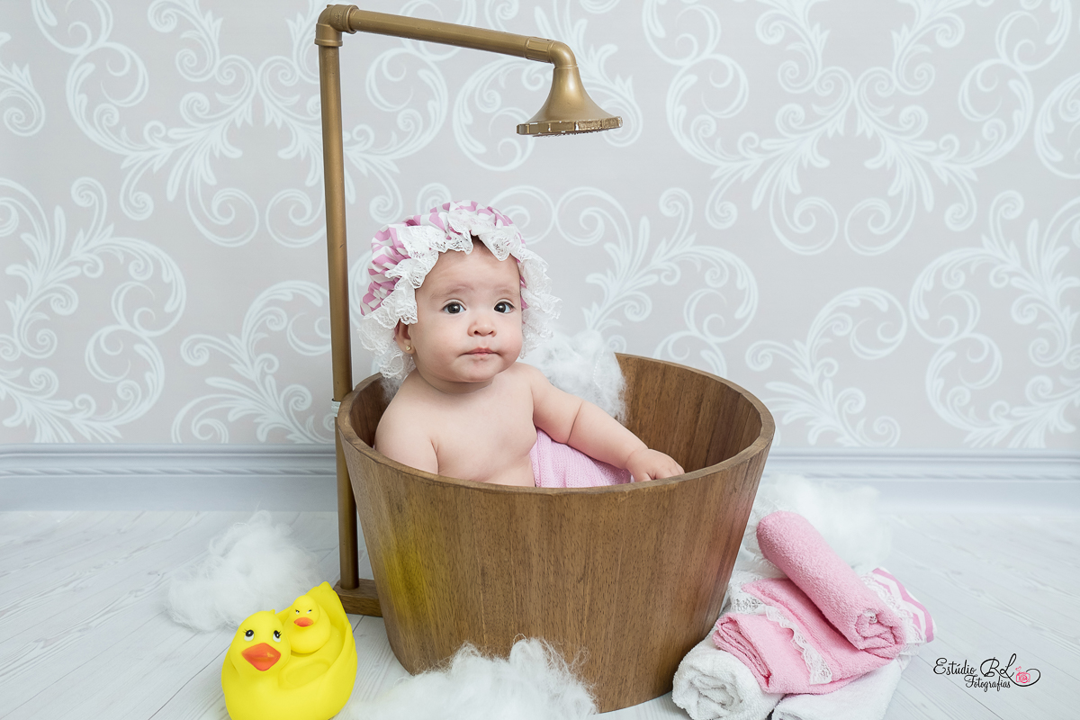 A sorridente e sempre querida Yasmim com 6 meses de pura alegria.