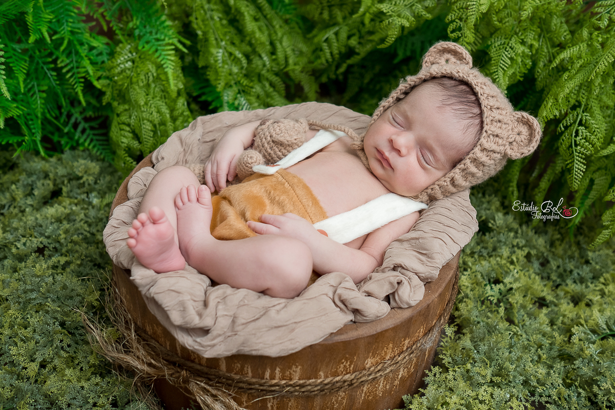 sessão newborn Benício 18 dias