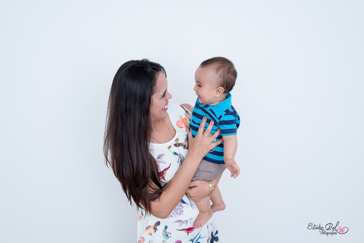 Caleb arrasou na sua sessão de 9 meses 