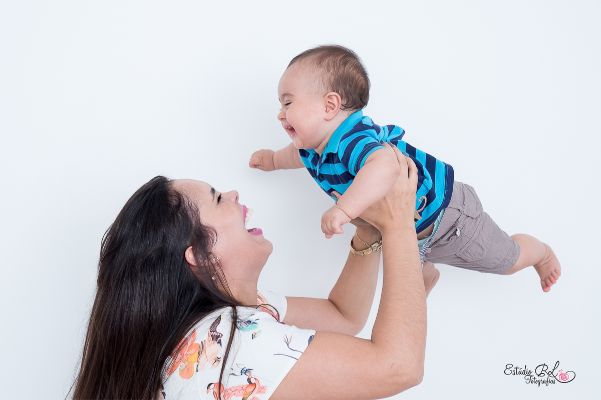 Caleb arrasou na sua sessão de 9 meses 