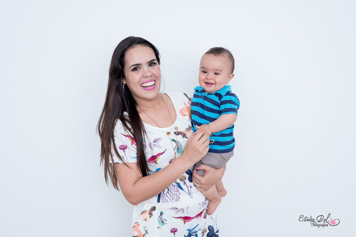 Caleb arrasou na sua sessão de 9 meses 