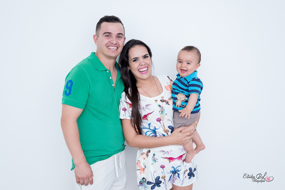 Caleb arrasou na sua sessão de 9 meses 