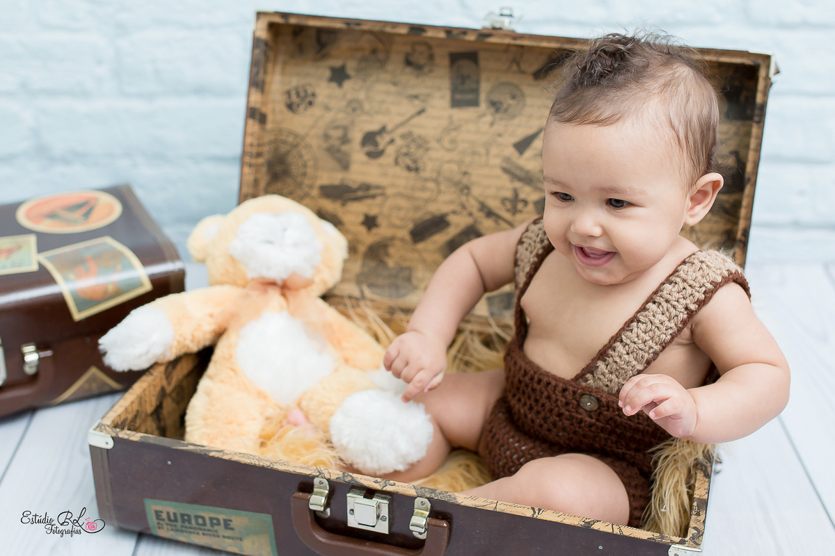 Coisa linda esse Vicente gente, essa foi a sessão de 6 meses, Vicente esta a cada sessão mais esperto! <3 <3
