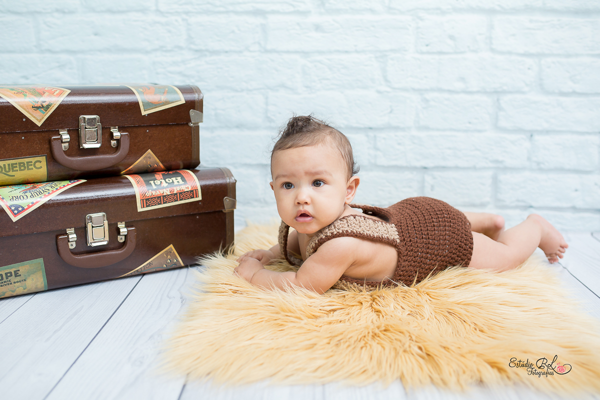 Coisa linda esse Vicente gente, essa foi a sessão de 6 meses, Vicente esta a cada sessão mais esperto! <3 <3