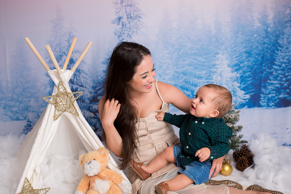Arthur voltou em nosso estúdio para encher o nosso fim de ano de ternura e fizemos uma linda sessão de fotos, nesse clima delicioso de Natal! <3 <3