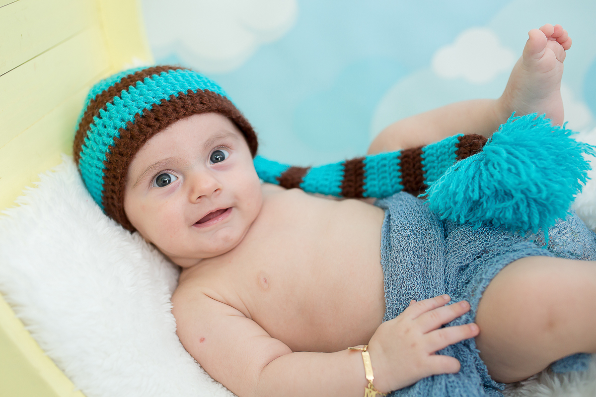 Mateus com todo seu charme, voltou agora com seus 3 meses para abrilhantar ainda mais nossas sessões de acompanhamento