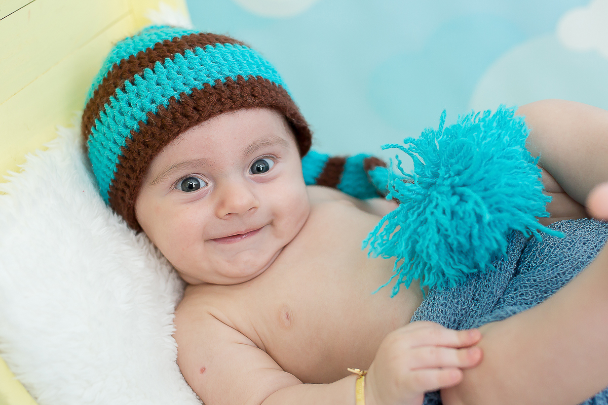 Mateus com todo seu charme, voltou agora com seus 3 meses para abrilhantar ainda mais nossas sessões de acompanhamento