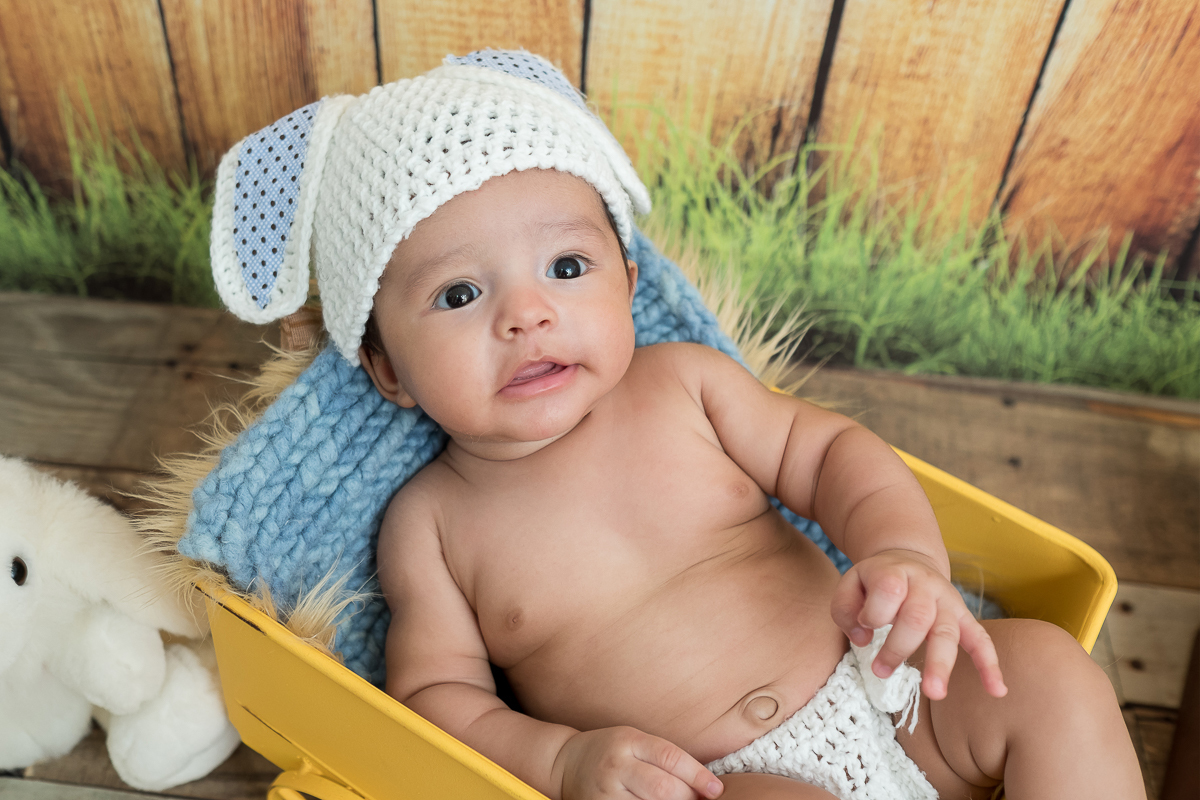 Diogo 3 meses um coelhinho lindo dessa de páscoa!!  ♥

Iniciamos o acompanhamento do Diogo todo lindo e cheio de charme