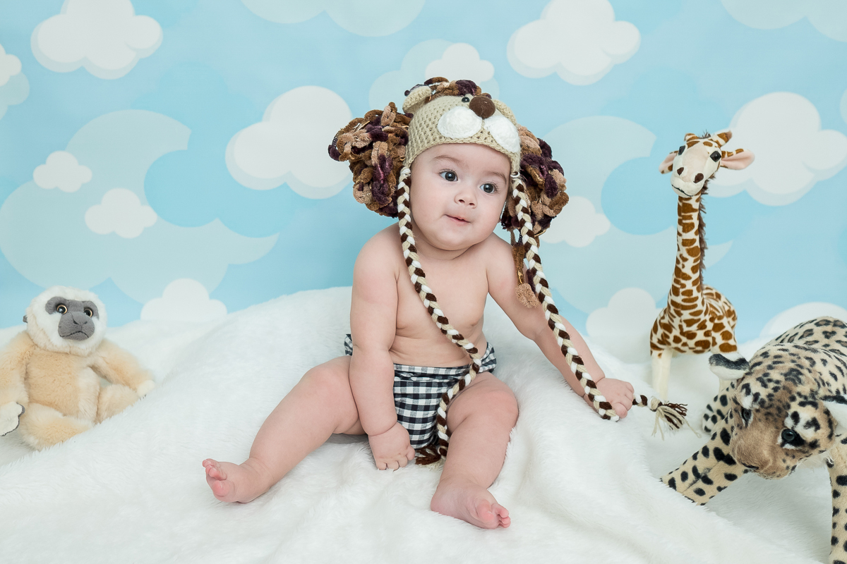 Arthur com seus 6 meses de pura gostosura!!! 

Como é bom acompanhar o crescimento desses pequenos cada conquista, cada evolução...É muita gostosura pra um bebê só 