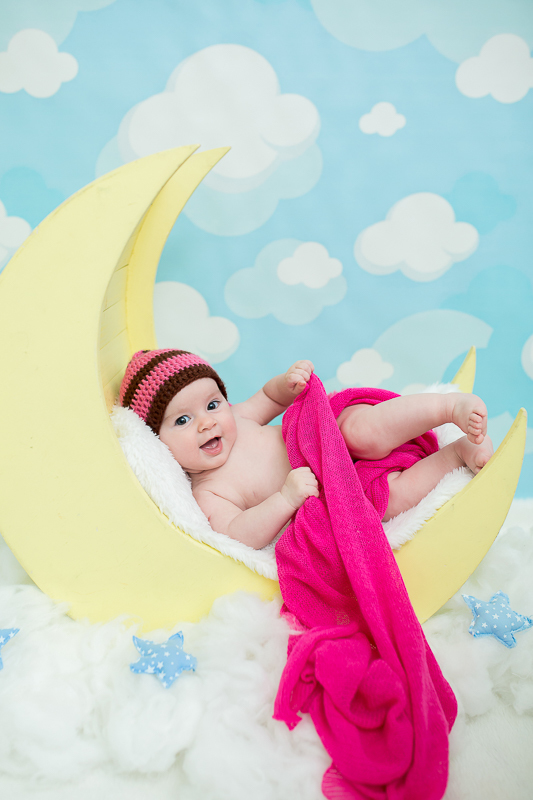 Beatriz 3 meses de puro encanto e alegria!! 