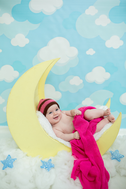 Beatriz 3 meses de puro encanto e alegria!! 