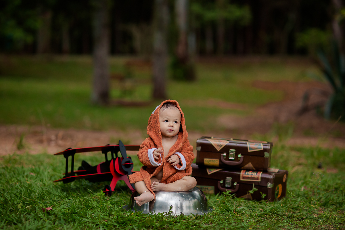Derick esta completando 1 aninho! Da pra acreditar??? Ahhh, como o tempo passa rápido, vamos sentir muita saudade desse lindo aqui no estúdio! Mais um acompanhamento finalizado com muita bagunça e amor ♥