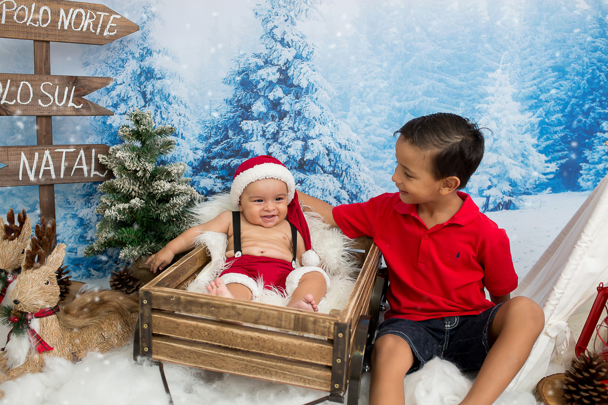 Sessão do primeiro natal do Bruno