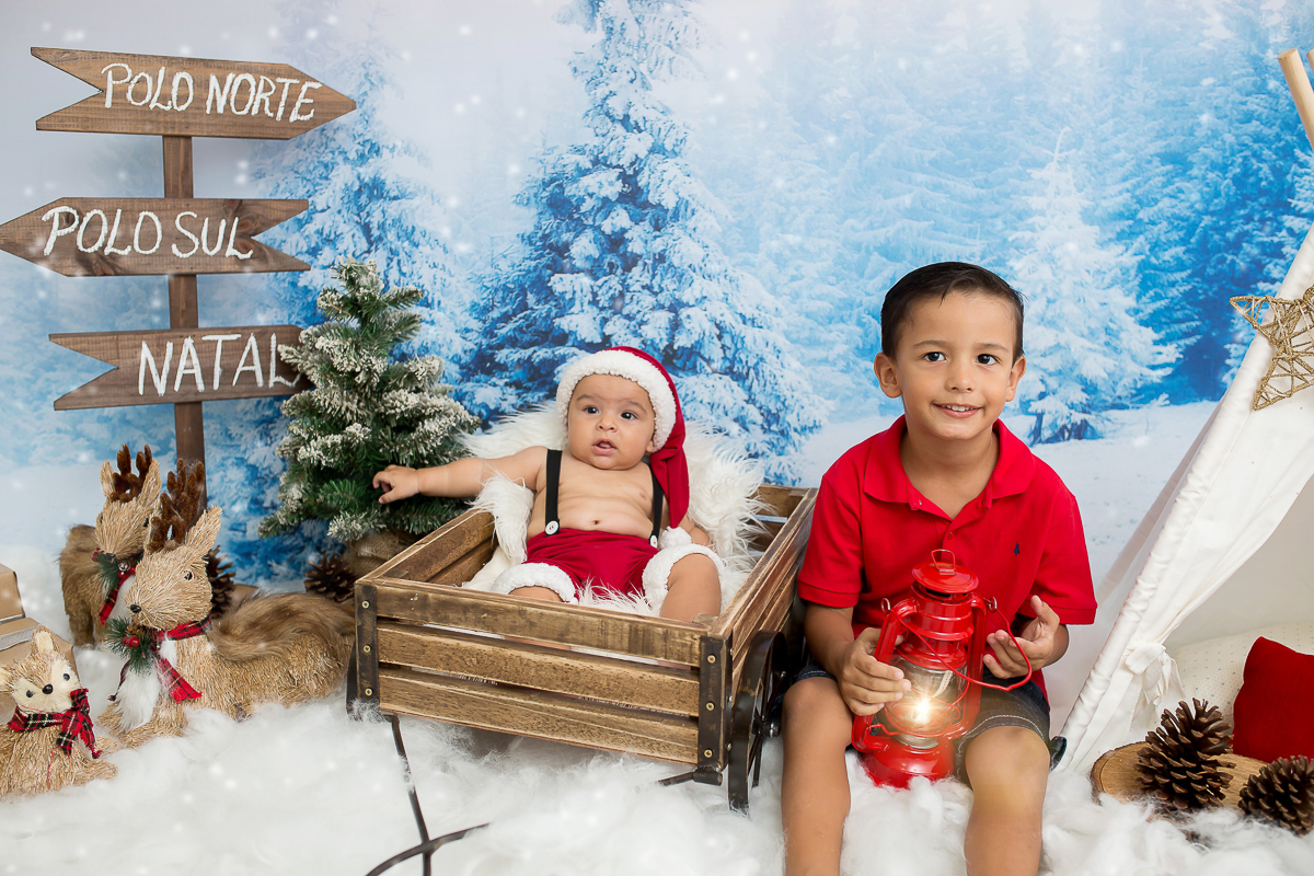 Sessão do primeiro natal do Bruno