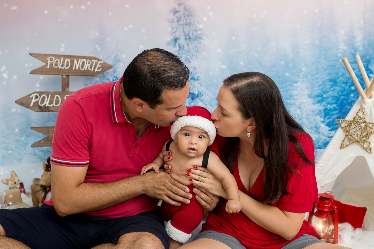 Sessão do primeiro natal do Bruno