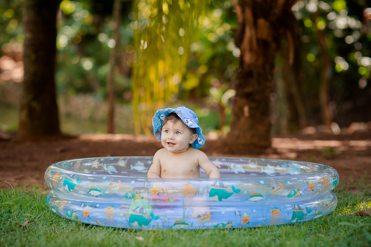 Muitos sorrisos, muita bagunça e só diversão.. 

O Pequeno Pietro aproveitou o máximo que podia na Piscina e nos brinquedos com o Papai e a Mamãe comemorando seus 9 meses!