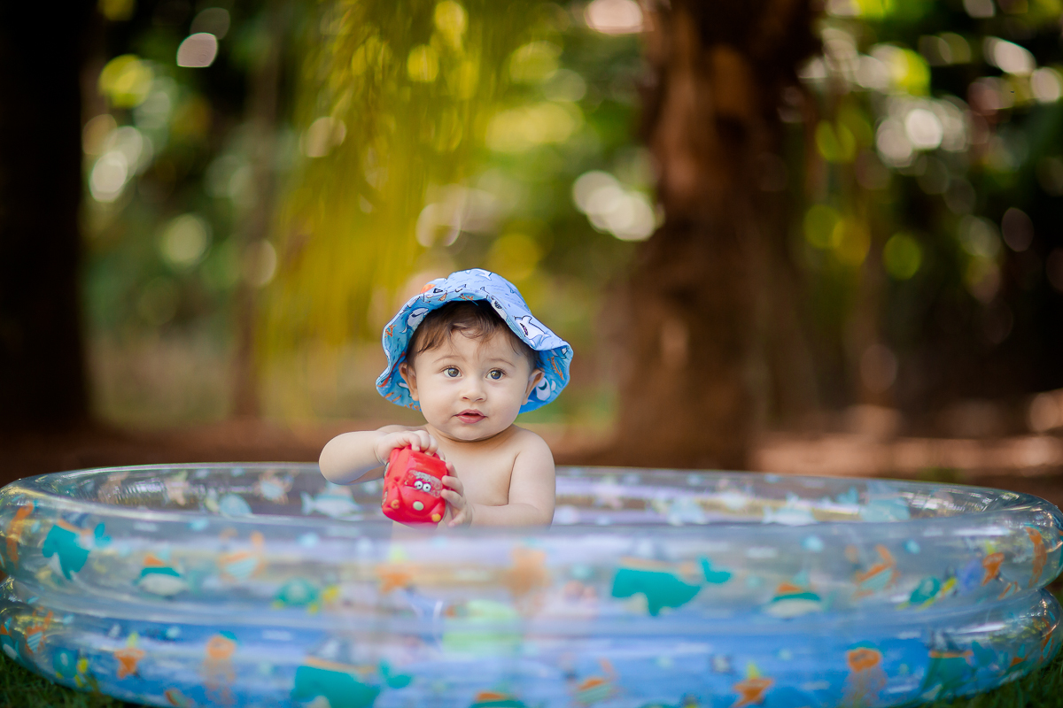 Muitos sorrisos, muita bagunça e só diversão.. 

O Pequeno Pietro aproveitou o máximo que podia na Piscina e nos brinquedos com o Papai e a Mamãe comemorando seus 9 meses!