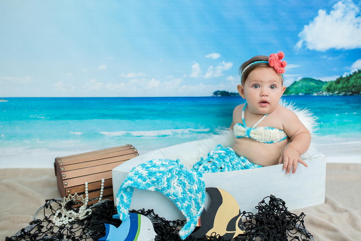 A Helena é aquela bebê que por onde passa chama atenção, ela consegue arrancar suspiros. Uma verdadeira boneca.