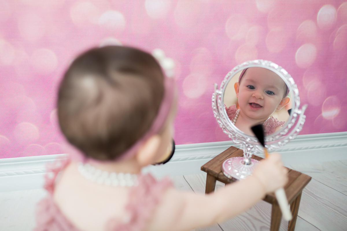 Que delícia essa sessão de 9 meses da Beatriz em clima de Páscoa!!! Ficamos encantados com essas coelhinhas super fofas <3 

