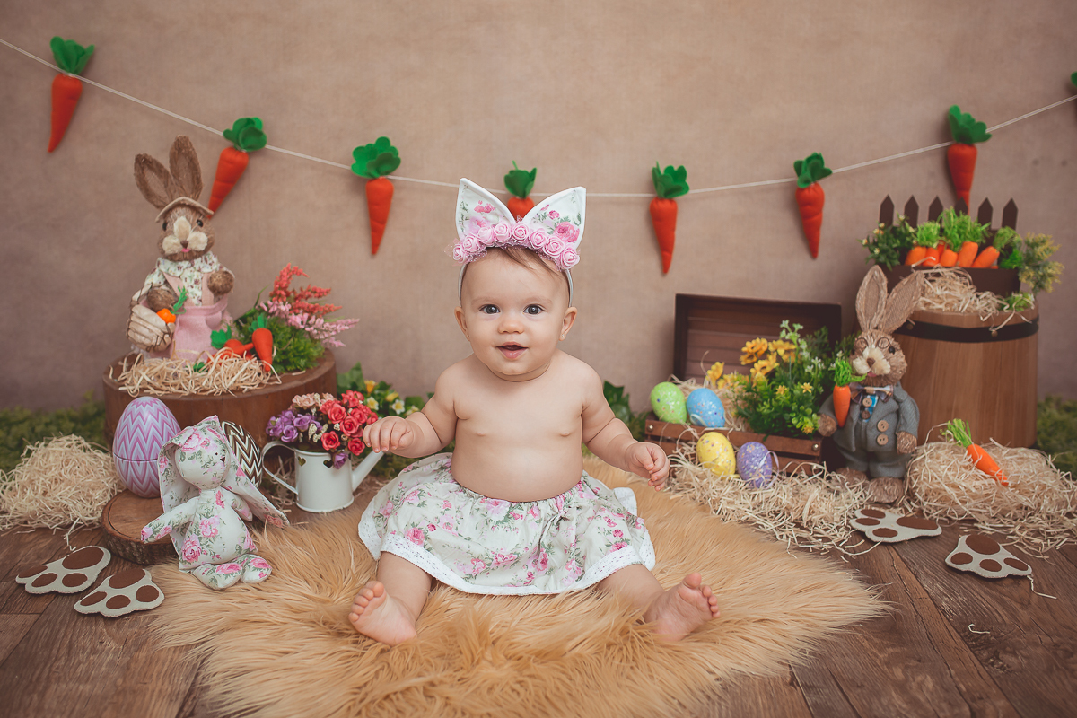 Helena uma coelhinha da páscoa cheia de charme