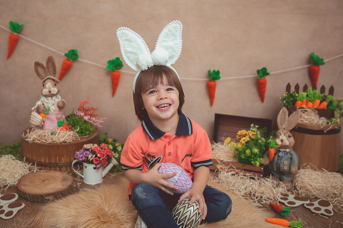 Helena uma coelhinha da páscoa cheia de charme