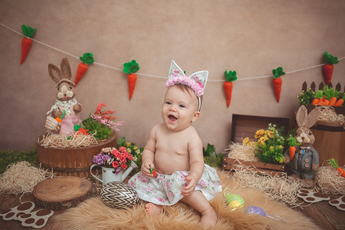 Helena uma coelhinha da páscoa cheia de charme