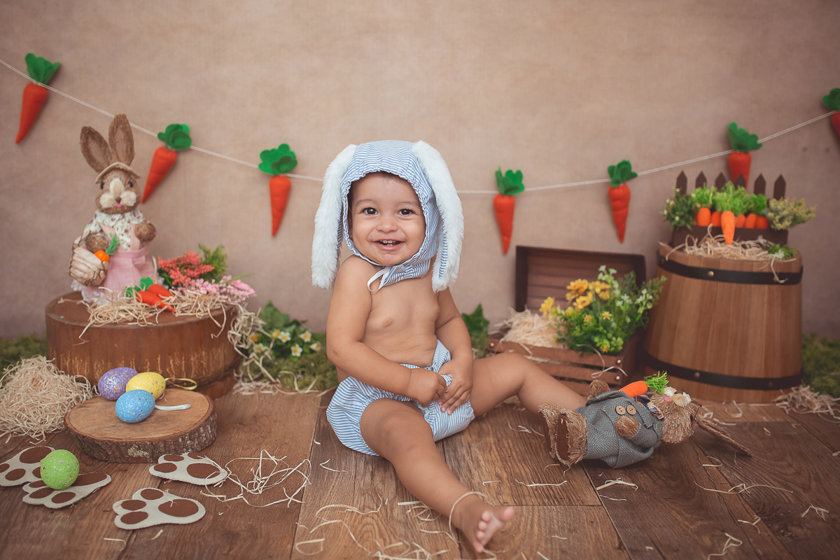 Mini sessão de Páscoa Murilo!!