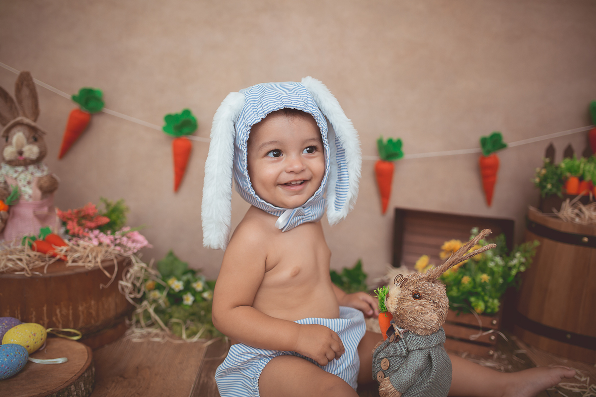 Mini sessão de Páscoa Murilo!!