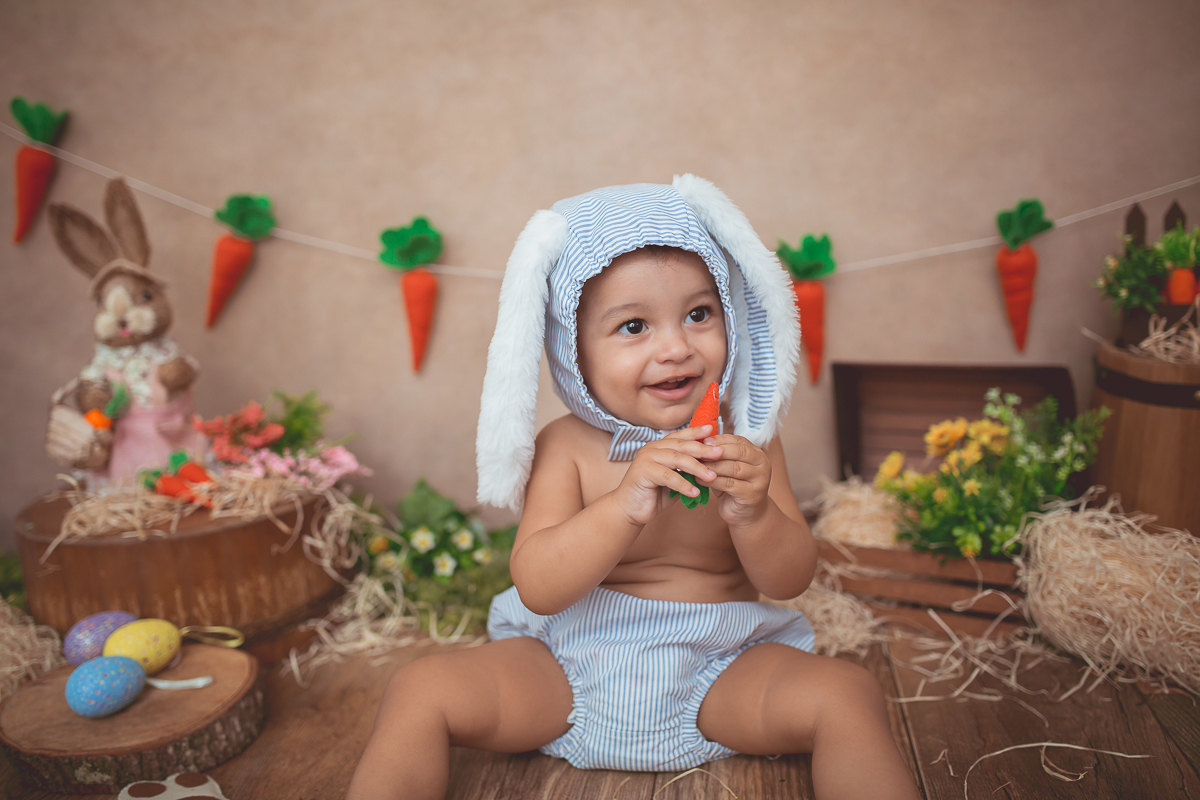 Mini sessão de Páscoa Murilo!!