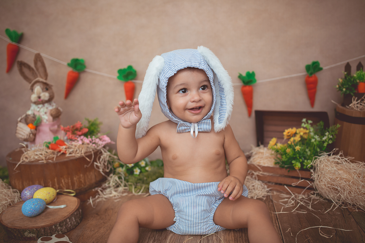 Mini sessão de Páscoa Murilo!!