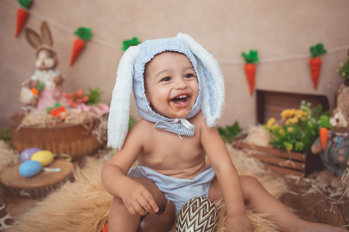 Mini sessão de Páscoa Murilo!!