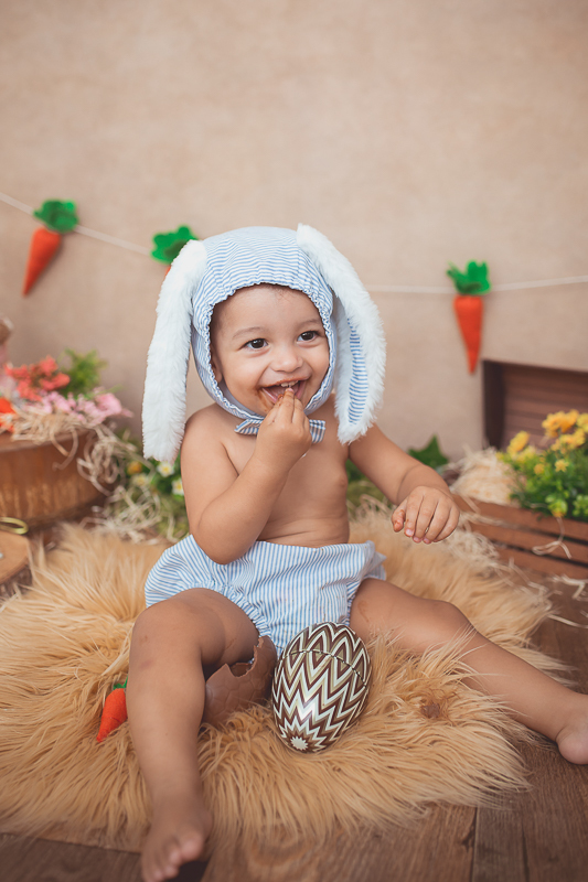 Mini sessão de Páscoa Murilo!!